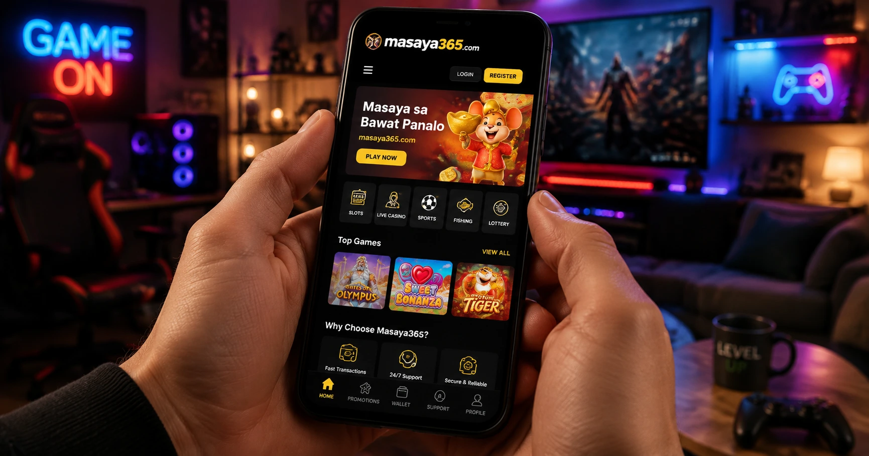How to Use the masaya365.com app for an Easier Gaming Experience - image 2